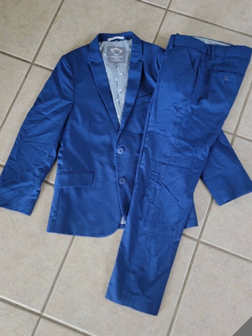 Like New Appaman Boys Mod Suit Size 12